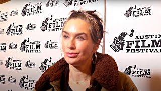 Lena Headey quotThe Trapquot Red Carpet Interview  Austin Film Festival 2023 [upl. by Peri]