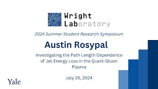 Austin Rosypal 2024 Wright Lab Summer Research Symposium [upl. by Orferd212]