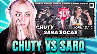 REACCIONO A CHUTY VS SARA SOCAS🔥 BATALLÓN 🇪🇸 [upl. by Lucina]