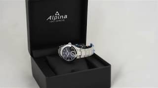 Alpina Horological Smartwatch AL285BTD3C6B [upl. by Odlonyer]