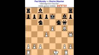 Morphy chess game Morphy Best sacrifice  Poul Morphy All Famous chess game [upl. by Bret558]