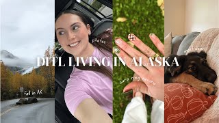 DITL LIVING IN ALASKA AS A MILSPOUSE  we got a puppy pcos diagnosis oura ring review and more [upl. by Llehsor]