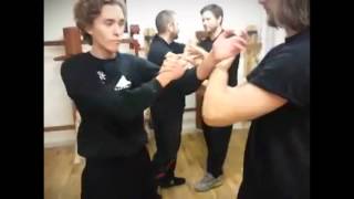 HKWTA Sweden Wing Tsun Black shirt training at Dynamic Sthlm [upl. by Nirual]