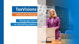 Belastingplan 2023 Wijzigingen box 3 en afschaffing jubelton [upl. by Eanal]