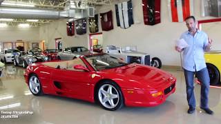 99 FERRARI F355 F1 SPIDER for sale with test drive driving sounds and walk through video [upl. by Slerahc]