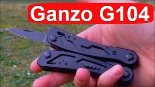 Ganzo G104  Review y Pruebas  Multiusos Robusta [upl. by Quinby131]