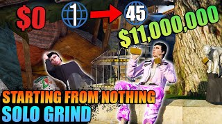 From Poor To Millionaire In Just 11 Hours  The Solo Grind [upl. by Almap842]