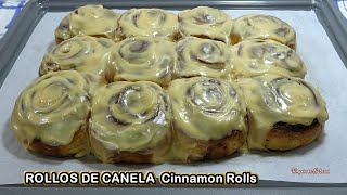 ROLES DE CANELA CINNAMON ROLLS DELICIOSOS Y FÁCILES DE HACER [upl. by Rosco]