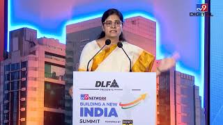 MOS Anupriya Patel ji delivering the keynote address at Building a New India summit by TV9 Network [upl. by Kirenoj]