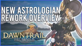 Astrologian Overview and changes  FFXIV Dawntrail Media Tour [upl. by Ahsar]