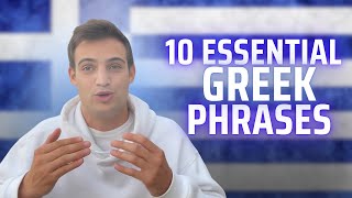 10 Essential Greek Phrases Every Traveler Should Know [upl. by Uchish]