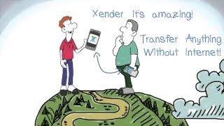 Xender file transfer amp sharing app [upl. by Hanschen]