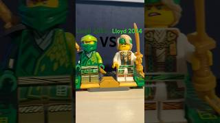 Lloyd 2022 VS Lloyd 2024 ninjago ninjagodragonsrising legominifigures ninjagolloyd [upl. by Amr]