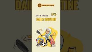 DAILY ROUTINE in Malay  Rutin harian PART 6learnmalay malaylanguage malaylessons malaysia [upl. by Torrlow]