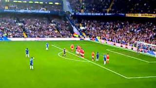 Alex amazing free kick  Chelsea 20 Arsenal 3102010 [upl. by Orelu]