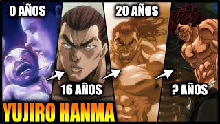 LA HISTORIA DE YUJIRO HANMA DESDE SU NACIMIENTO HASTA SU ENFRENTAMIENTO CONTRA BAKI  ANIME [upl. by Sirroned]