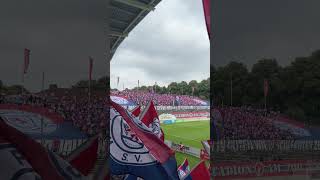 Choreo 70 Jahre Wuppertaler SV vs Rot Weiß Oberhausen wuppertalersv wuppertal oberhausen [upl. by Chivers]