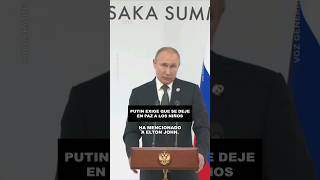 Putin explica la política LGBT en Rusiaputin presidente rusia libertad liberal igualdad lgbt [upl. by Eletnahs]