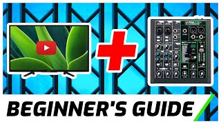 5 EASY Ways To Connect TV To Audio Mixer  Beginners Guide [upl. by Aldarcie]