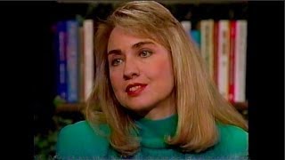 1992 Interview with Hillary Clinton on Today Show [upl. by Gnirol527]