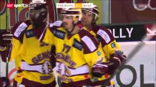 HC FribourgGottéron vs HC GenèveServette 42  15092015 [upl. by Slaby887]