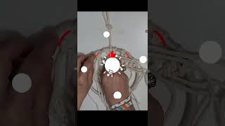 I made a dreamcatcher from Macrame  decoration in 5 minutes  DIY [upl. by Ettenal]