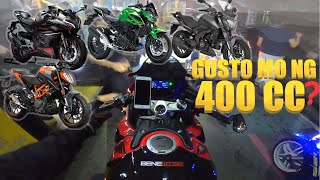 Top 5 Expressway Legal 400cc Motorbikes 250k Pesos Below Price [upl. by Airotnes]