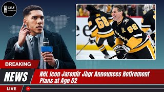 Jaromír Jágr NHL Legend Reveals His Retirement Intentions [upl. by Ati7]