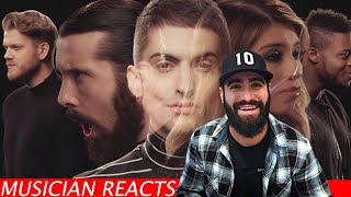 Pentatonix  God Rest Ye Merry Gentlemen Official Video  Musicians Reaction [upl. by Gehlbach]