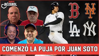 JUAN SOTO y dónde firmará el DOMINICANO Pelean Medias Rojas Mets Yankees y Dodgers  ESPN Beisbol [upl. by Jarvey]