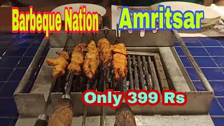 Barbeque Nation Amritsar  Unlimited 🍛🍲🍔Food Review [upl. by Asirret]