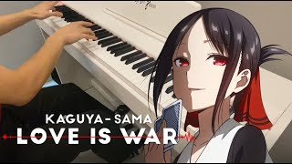 Kaguyasama Love is War OP  Daddy Daddy Do Piano [upl. by Nilkcaj]