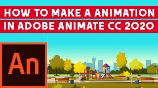 How to make a animation in adobe animate CC 2020 [upl. by Anirtep969]