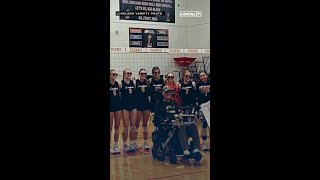 Volleyball girls rally for coach with ALS [upl. by Ailito]