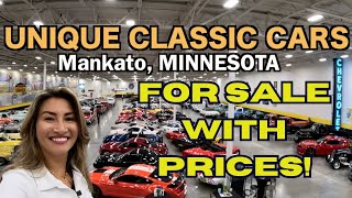 UNIQUE CLASSIC CARS SHOWROOM MINNESOTA CARS FOR SALE [upl. by Ensign]