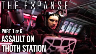 The Expanse  16 Thoth Station Assault  FULL Sequence  The Approach [upl. by Aihseyn]