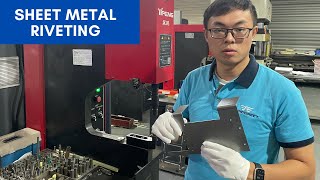 How Does Riveting Work  Sheet Metal Riveting Process At RapidDirect [upl. by Labannah]