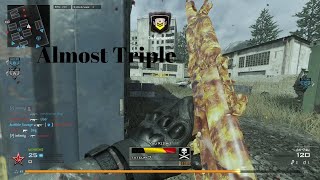 MW2 Remastered  AK74U Double Nuke On Shipment 124  H2M Gameplay [upl. by Beaston]