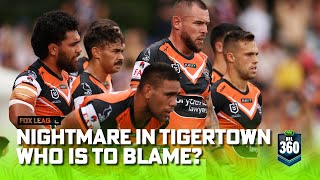 Its Tim Sheens fault Buzz shoots on imploding 02 Tigers  NRL 360  Fox League [upl. by Rolandson]