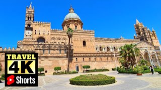 Admirer la Cathédrale de Palerme de l Extérieur et Depuis les Toits 🇮🇹 shorts italie palerme [upl. by Sirromal]