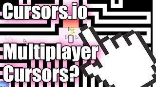 Multiplayer Cursor Simulator  Cursorsio  Teamwork Required [upl. by Eilojne486]