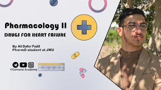 Pharmacology II  Heart Failure Part 2Beta Blocker Diuretics Vasovenodilators Inotropic Other [upl. by Ahsinned]