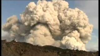 Live Footage Iceland Volcano 2010 April [upl. by Oric]