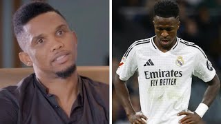 Etoo BALLON DOR RODRI  VINICIUS A ETE VICTIME DE RACSME COMME MOI ET DROGBA A LEPOQUE [upl. by Queri]