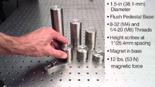 Magnetic Pedestal Rods  Optomech Overview [upl. by Nuajed813]