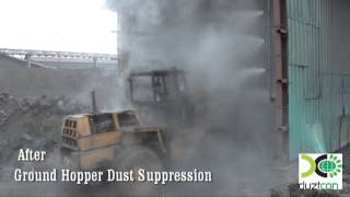 Dust Control System Suppression System Before After Videos [upl. by Lacie]