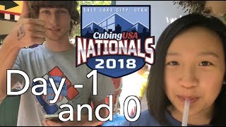 CubingUSA Nationals 2018 Competition VLOG Day 1 and 0 [upl. by Anilejna591]