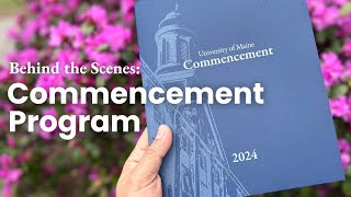 Crafting UMaines Commencement Program  An Inside Look at University of Maines Printing Services [upl. by Aya143]