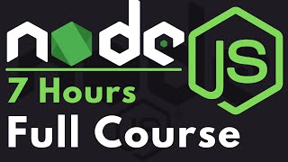 Nodejs Full Course for Beginners  Complete AllinOne Tutorial  7 Hours [upl. by Rehm]