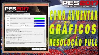 Pes 2017Pes 2013 como aumentar qualidade gráfica  Resolução FULL HD QUALIDADE HIGH 2023 [upl. by Belanger806]